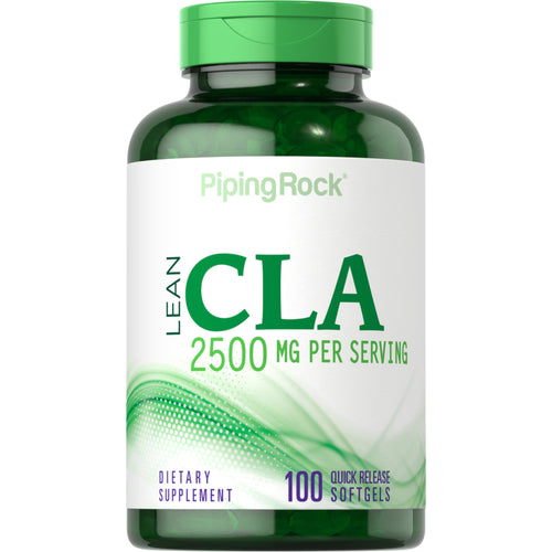 LEAN CLA (mezcla de aceite de cártamo) 2500 mg (por porción) 100 Cápsulas blandas de liberación rápida     