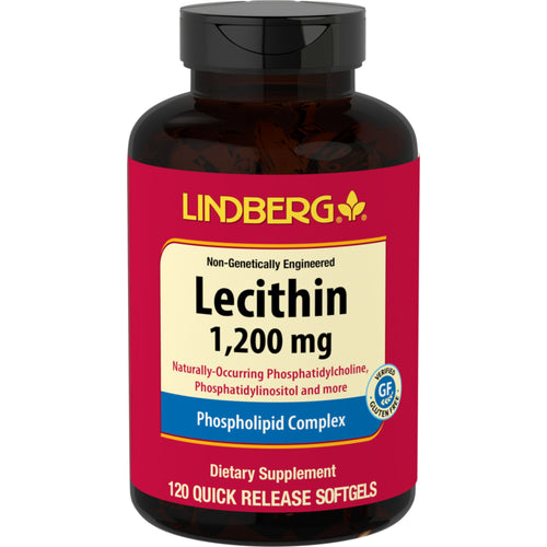 Lecithin Non-GMO, 1200 mg, 120 Quick Release Softgels Bottle