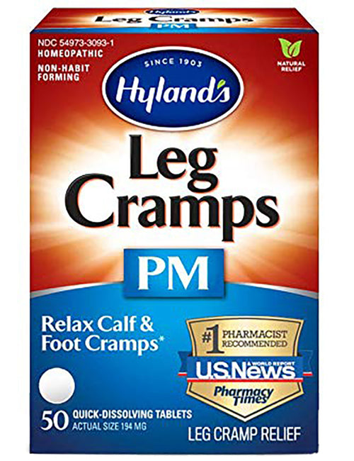 Leg Cramp PM Homeopatyczny środek łagodzący skurcze nocne 50 Tabletki       