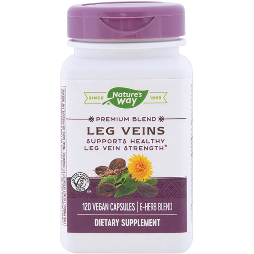 Leg Veins, 120 Vegetarian Capsules