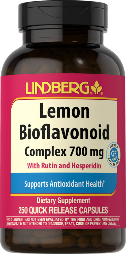 Sitronbioflavonoid 700 mg 250 Hurtigvirkende kapsler     