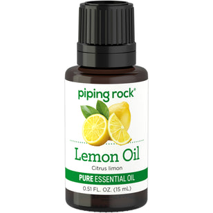 Óleo essencial puro de capim-limão (GC/MS Testado) 1/2 fl oz 15 ml Frasco conta-gotas    