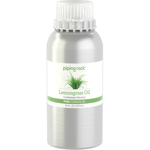 Lemongrass Pure Essential Oil (GC/MS Tested), 16 fl oz (473 mL) Canister