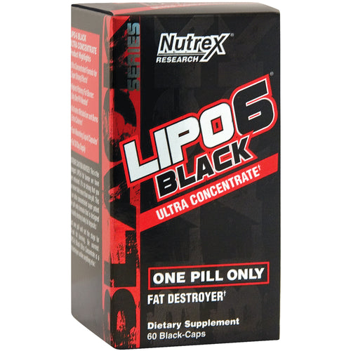 Lipo 6 ブラック超絶集中力 60 カプセル       