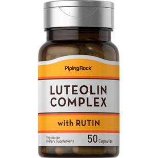 Luteolin Complex with Rutin, 100 mg, 50 Vegetarian Capsules