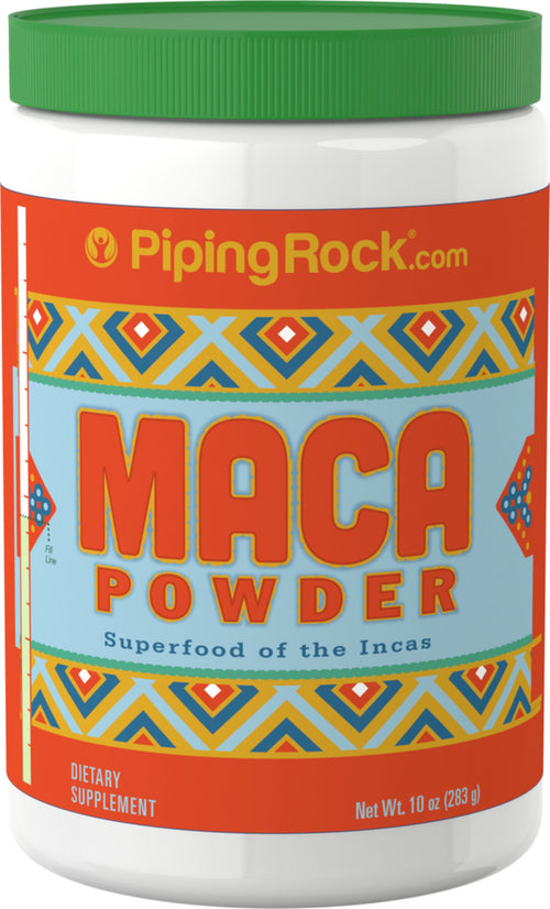 Maca Powder ‒ Inka-Supernahrung 10 oz 283 g Flasche    