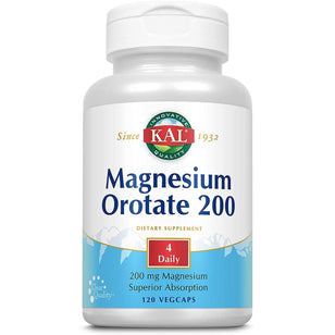 마그네슘 오로테이트 200 mg 120 식물성 캡슐     