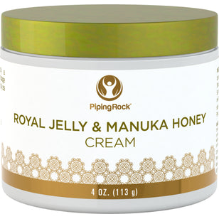 Royal jelly & manuka honingcrème 4 oz 113 g Pot    