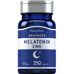 Melatonin, 3 mg, 250 Tablets -Bottle