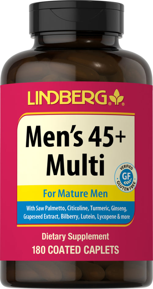 Multivitaminas para hombre Men's 45+ 180 Tabletas       