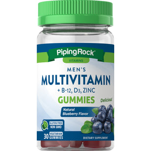 Men's Multivitamin (Natural Blueberry), 30 Vegetarian Gummies