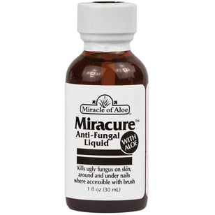 Miracure - væske mot soppeinfeksjon med Aloe 1 ounce 30 mL Flaske    