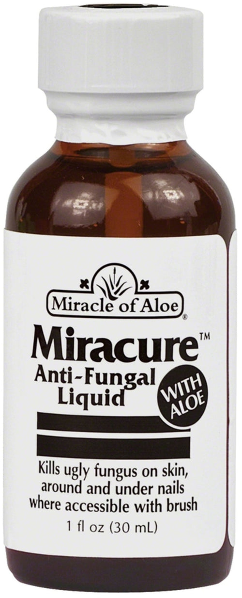 Liquide Anti-Fongique Miracure à l'Aloe 1 onces liquides 30 mL Bouteille    