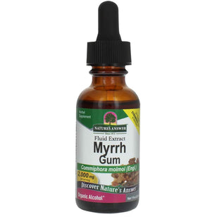 Myrrhe-Gummi-Flüssigextrakt 1 fl oz 30 ml Tropfflasche    