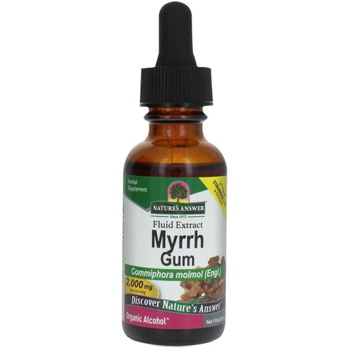 Myrrhe-Gummi-Flüssigextrakt 1 fl oz 30 ml Tropfflasche    