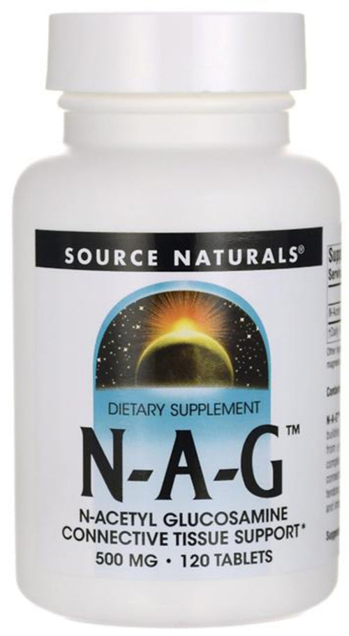 N-A-G (N-Acetyl Glucosamine) 500 mg 120 Comprimidos     