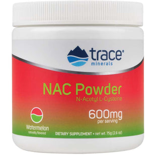 NAC Powder (Watermelon), 600 mg (per serving), 75 g (2.6 oz) Jar