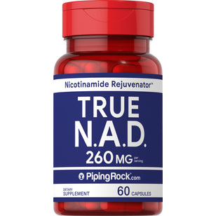 NAD 260 mg (ต่อการเสิร์ฟ) 60 แคปซูลแบบปล่อยตัวยาเร็ว     
