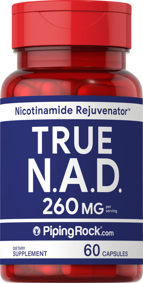 NAD 260 mg (par portion) 60 Gélules à libération rapide     