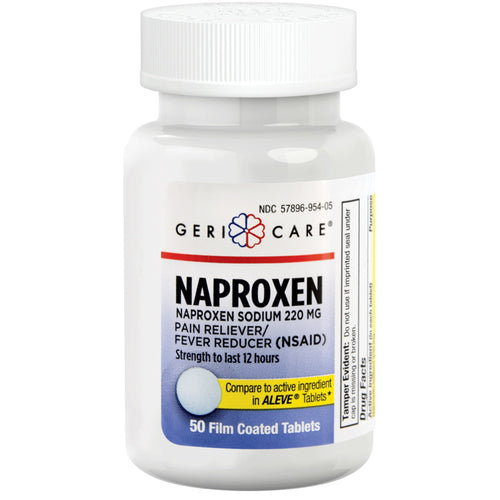 Naproxen Sodium 220mg Sammenlign med Aleve 50 Örtülü Tabletlər     