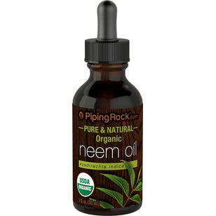 Neem Oil (Organic), 1 fl oz (30 mL) Dropper Bottle