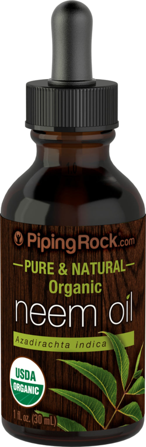 Neemový olej (organický) 1 fl oz 30 ml Fľaša na kvapkadlo    