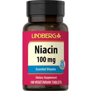 Niacin (B-3), 100 mg, 100 Vegetarian Tablets