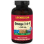 Omega 3-6-9 Fisk, linfrö och gurkört 1200 mg 180 Snabbverkande gelékapslar     