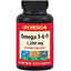 Omega 3-6-9 kala, pellava & kurkkuyrtti 1200 mg 90 Geelikapselit     