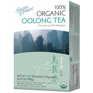 Chá Oolong (Orgânico) 100 Saquetas de chá       
