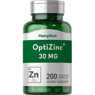 OptiZinc, 30 mg, 200 Quick Release Capsules Bottle