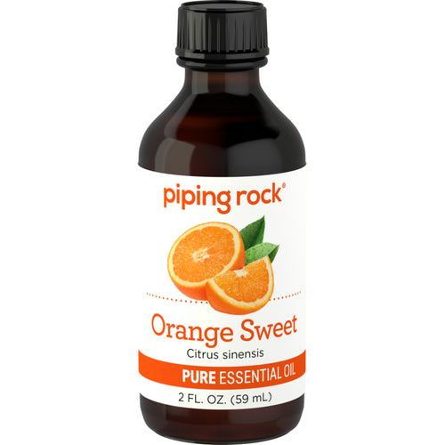 Puhdas eteerinen appelsiiniöljy (GC/MS Testattu) 2 fl oz 59 ml Pullo    