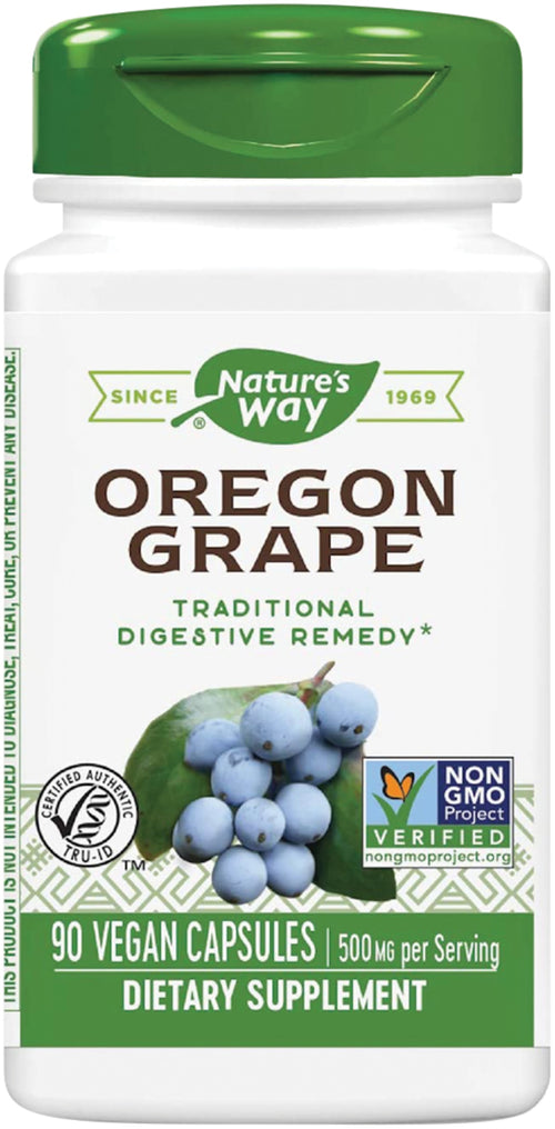 Racine de raisin d'Orégon 500 mg 90 Gélules végétales     