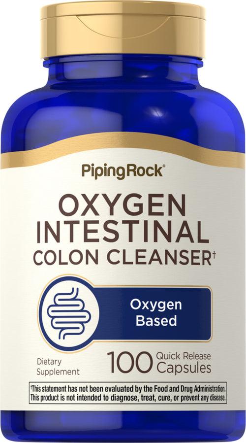 Oxy-Tone Oxygen Intestinal Cleanser, 100 Quick Release Capsules Bottle