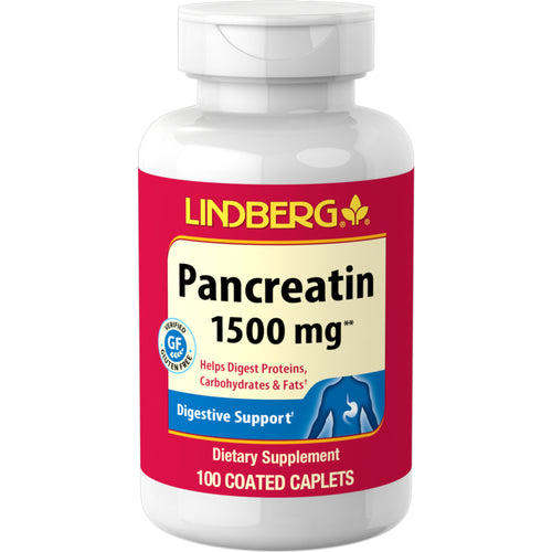 Pancreatine 1500 mg 100 Gecoate capletten     