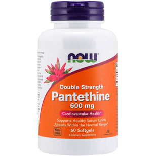 Pantethine (Coenzyme A), 600 mg, 60 Softgels