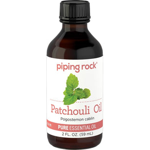 Patchouli Pure Essential Oil (GC/MS Tested), 2 fl oz (59 mL) Bottle