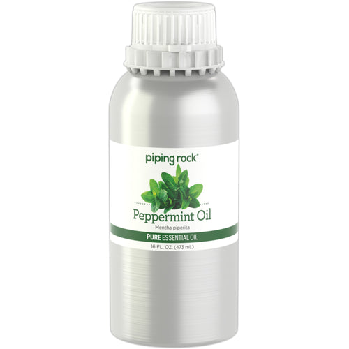 Peppermint Pure Essential Oil (GC/MS Tested), 16 fl oz (473 mL) Canister