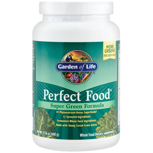 Perfect Food Super Green Formula Powder, 21.16 oz (600 g) Bottle
