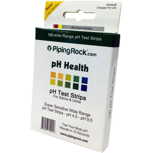 PH-Teststreifen für Speichel und Urin 100 Teststreifen       
