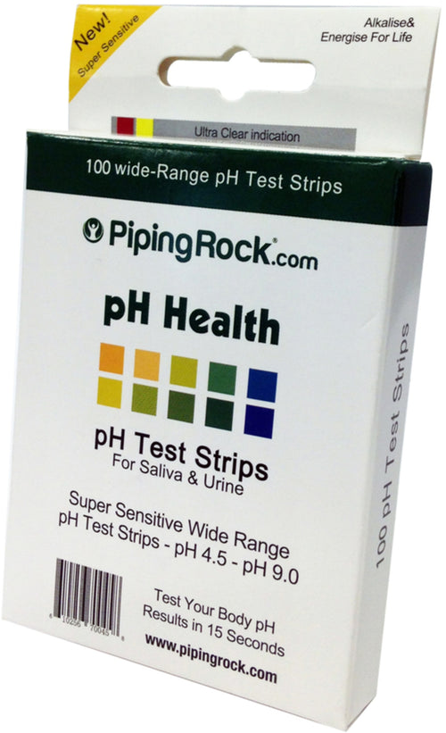 Тест-полоски для определения уровня PH в моче и слюне 100 Тест-Полоски       