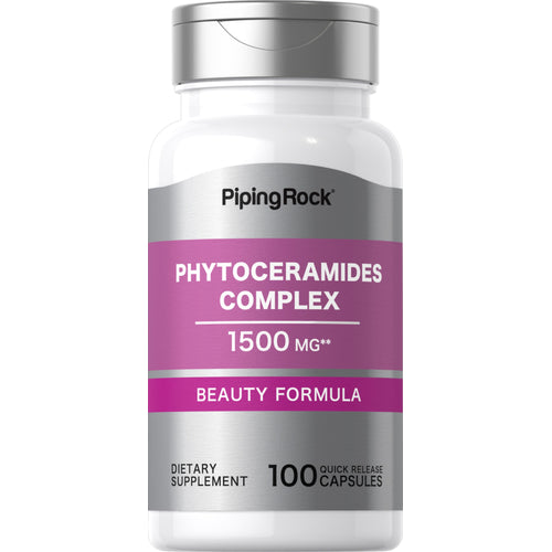 Phytoceramides Complex, 1500 mg, 100 Quick Release Capsules Bottle