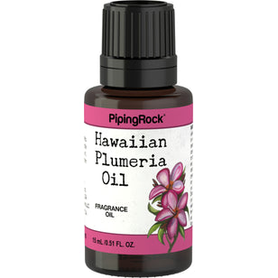 Plumeria (Hawaiian) Fragrance Oil, 1/2 fl oz (15 mL) Dropper Bottle