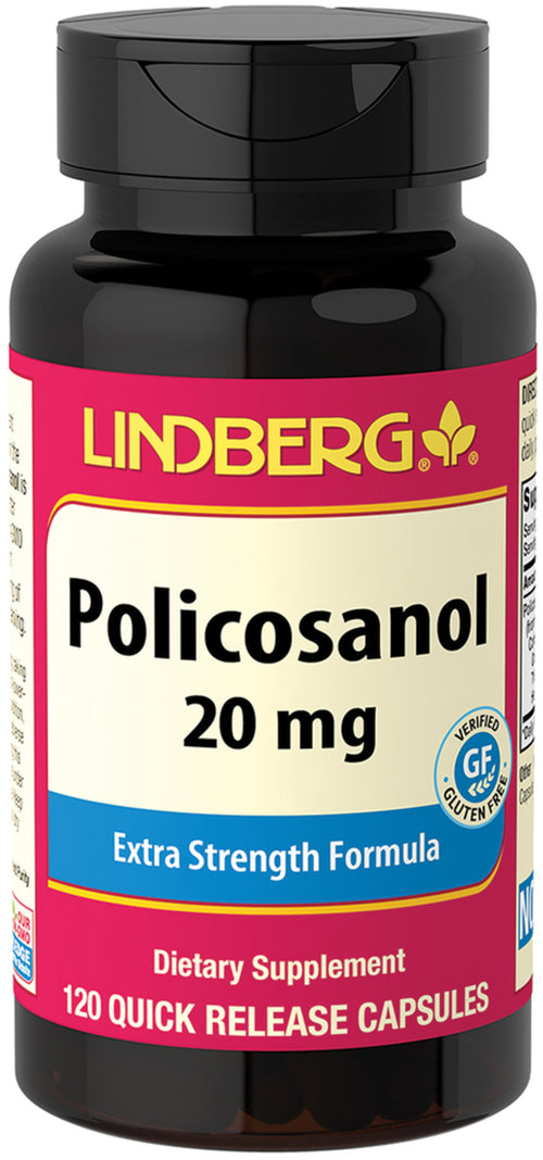 Policosanol 20 mg 120 Kapsler for hurtig frigivelse     