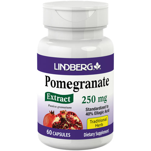 Pomegranate Standardized Extract, 250 mg, 60 Capsules