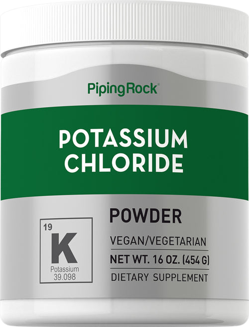 Poudre de chlorure de potassium 408 mg 16 once 454 g Bouteille  