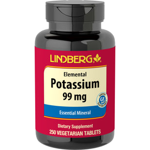 Gluconato de potasio 99 mg 250 Tabletas vegetarianas     