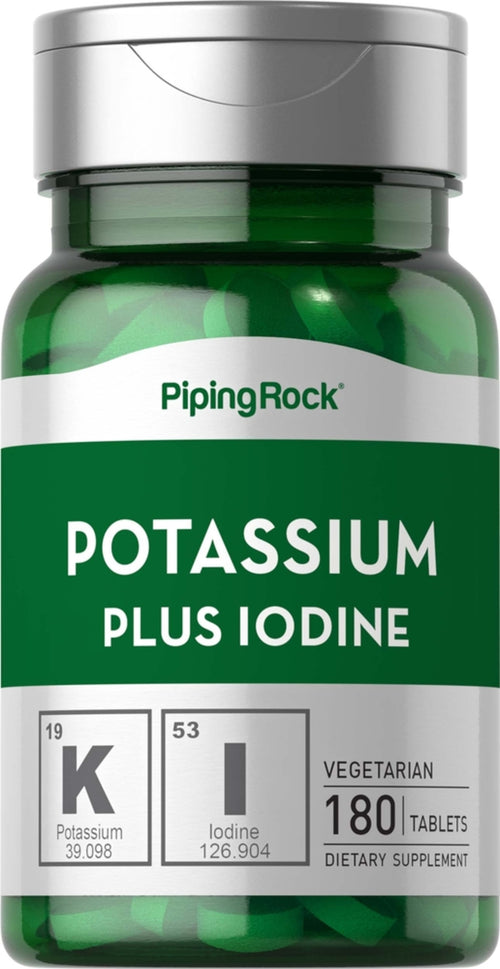 Potassium Plus Iodine, 180 Tablets