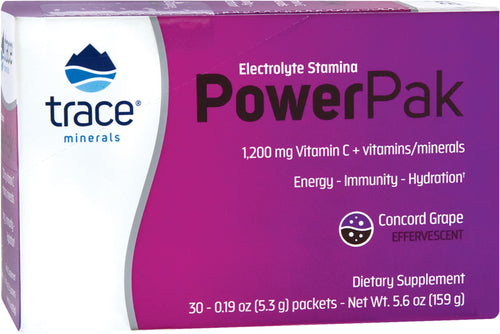 Vitamín C v prášku Power Pak (Hrozno Concord) 1200 mg 30 Vrecká     