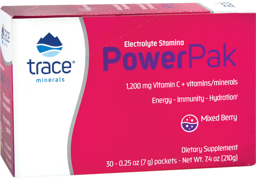 Power Pak C-vitaminpulver (blandade bär) 1200 mg 30 Paket     